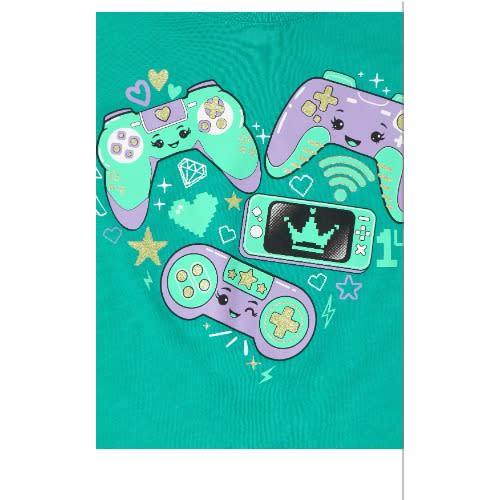 3 In 1 Girls Rule All Levels Glitters Graphic Top
