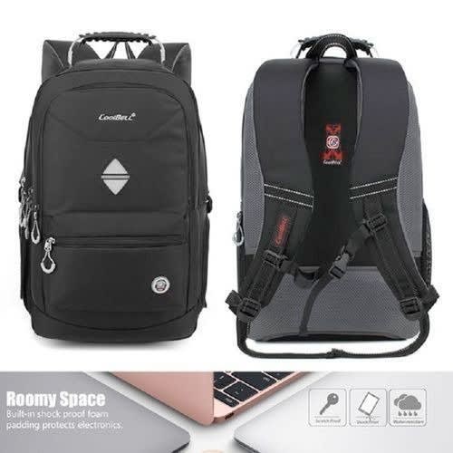18.4" Laptop Backpack And Travel Rucksack - Water-resistant + Usb Charging Port