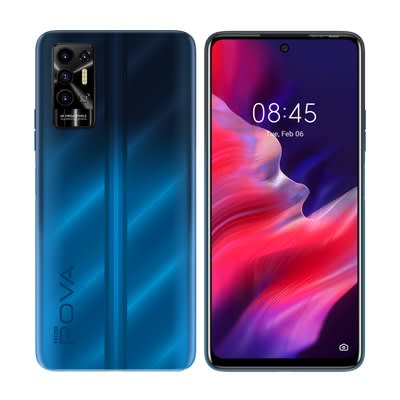 POVA 2 - 6.9" - 128GB ROM - 6GB RAM - Dual Sim - 4G LTE - Fingerprint - 7000mAh - Blue