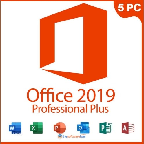 Office Pro Plus 2019 - 5 Pcs Online Activation