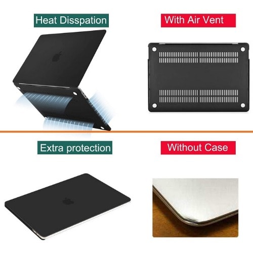 Case For Macbook Pro 16" - Black - 2019/2020