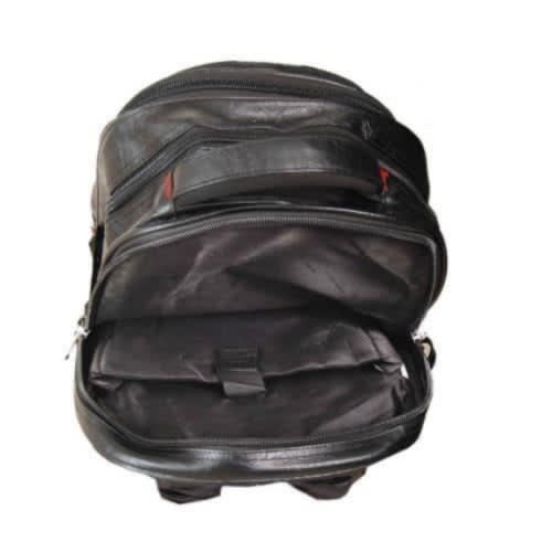 Vogue Genuine Leather Backpack - Black