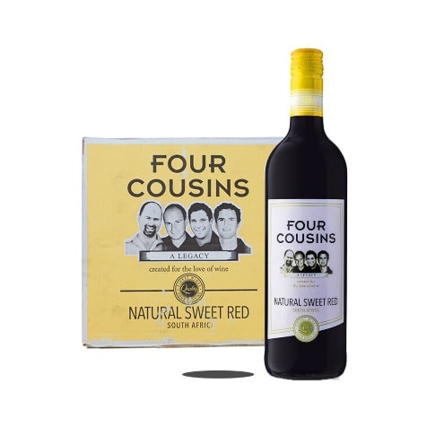 Natural Sweet Red Wine - 75clX12bottles