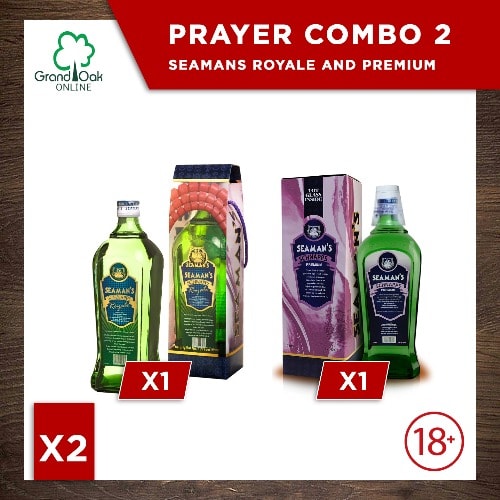 Seaman's Schnapps Royale 100cl Plus Seaman's Premium 75cl- Prayer Combo 2