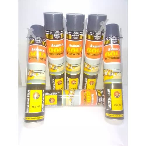 Gold Universal Multi Foam Sealant -750ml - 6pcs