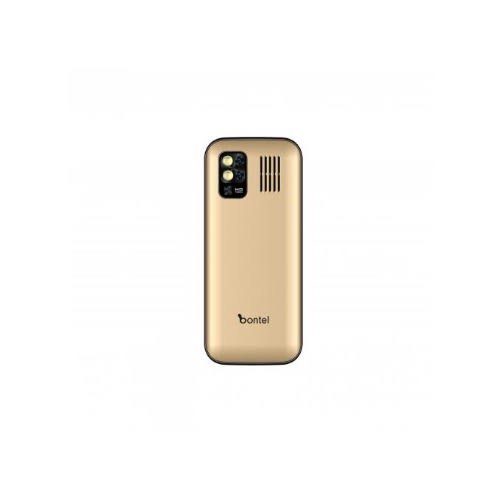Q8-3.5inch Screen - Spot Torch Light - Analog TV - Trio Sim - Gold