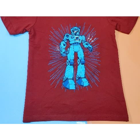 Kids Robot Print T-shirt