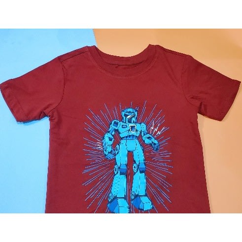 Kids Robot Print T-shirt