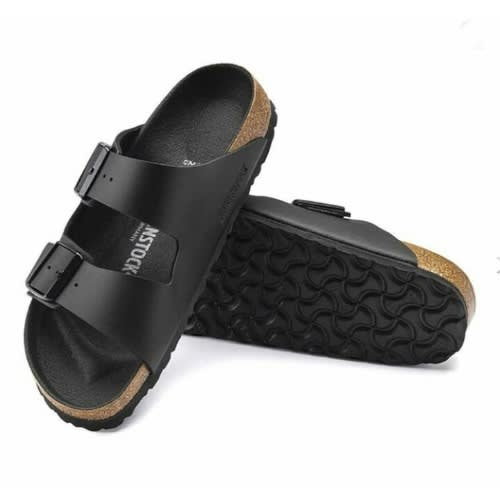 Classy Leather Stock Male Slippers