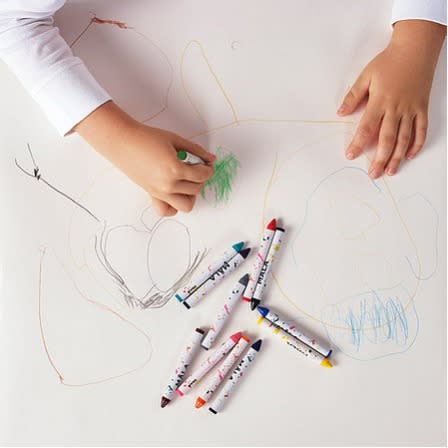 MAla Wax Crayon - 12 Mixed Colors