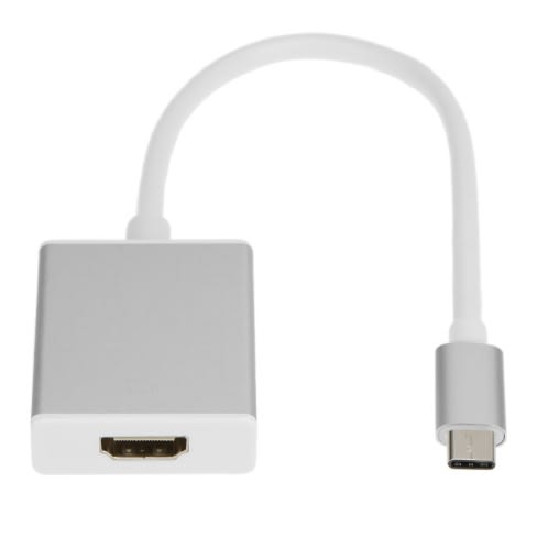 Converter + Connector & Adapter For USB Type C To HDMI