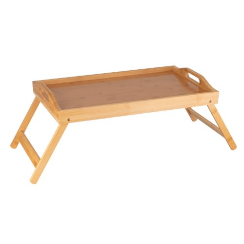 Foldable Bamboo Bed Tray