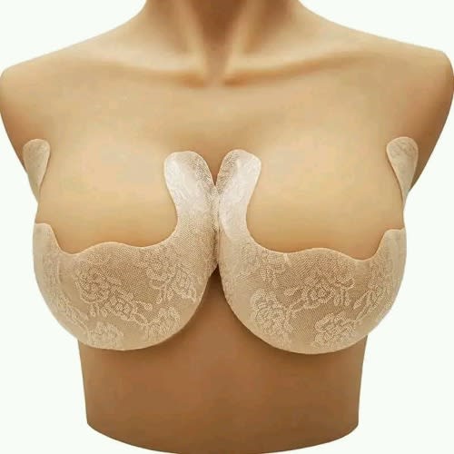 Boob Tape Push Up Bra - Beige - 1 Pair