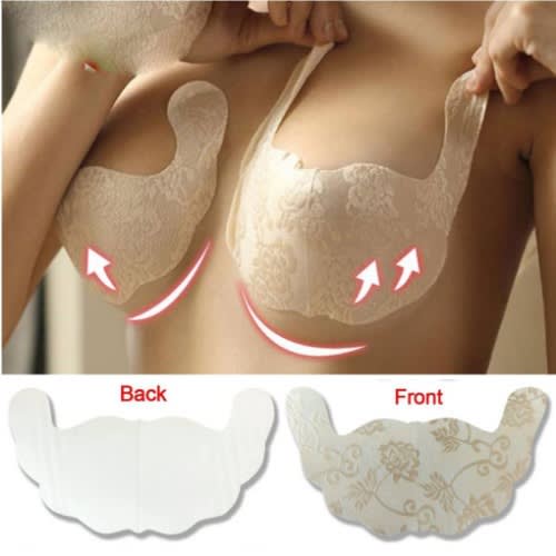 Boob Tape Push Up Bra - Beige - 1 Pair