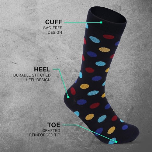 Marino Modern Pop 5 Pack Men Socks -Pack 313