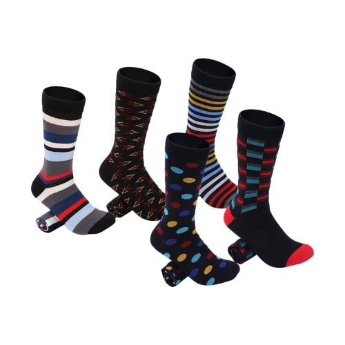 Marino Modern Pop 5 Pack Men Socks -Pack 313
