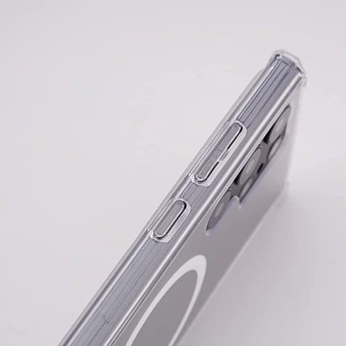 Magsafe Magnetic Transparent Pc Case For Samsung Galaxy S22 Ultra 2022