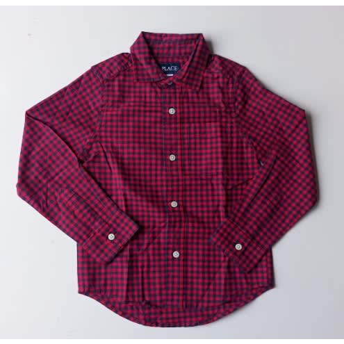 Boys Check Longsleeve Shirt