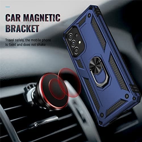 Rugged Protective Back Cover For Samsung A73 - Blue