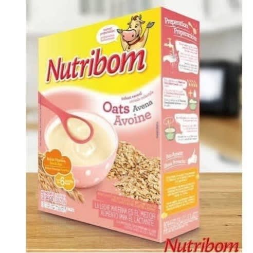 Nutribom Baby Food Cereal Oats - 350g - 16 Packs In 1 Carton
