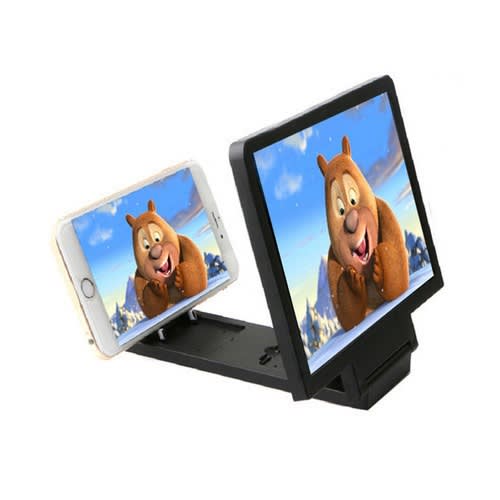 3d Screen Magnifier For Cell Phone, Hd Amplifier Projector Magnifing Screen Enlarger