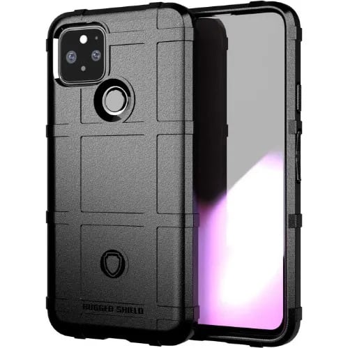 Rugged Shield Shockproof Protective Case For Google Pixel 5