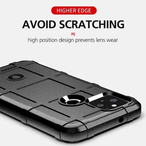 Rugged Shield Shockproof Protective Case For Google Pixel 5