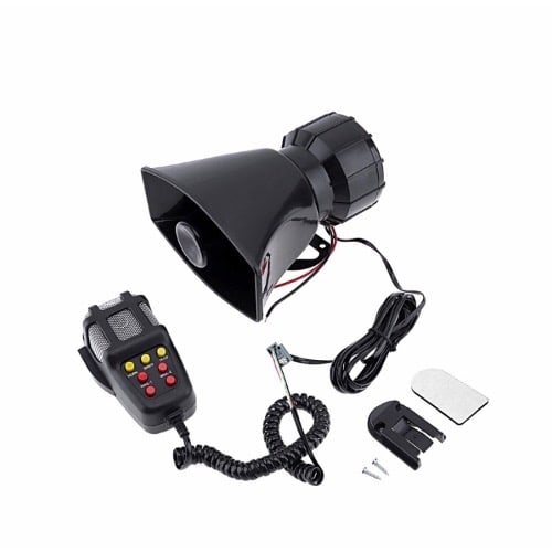 7 Sound Auto Car Motor Cycle Emergency Warning Alarm Siren Horn And Speaker