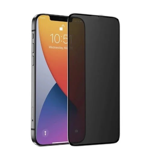 Silicone Privacy Glass Screen Protector For iPhone 14 Plus