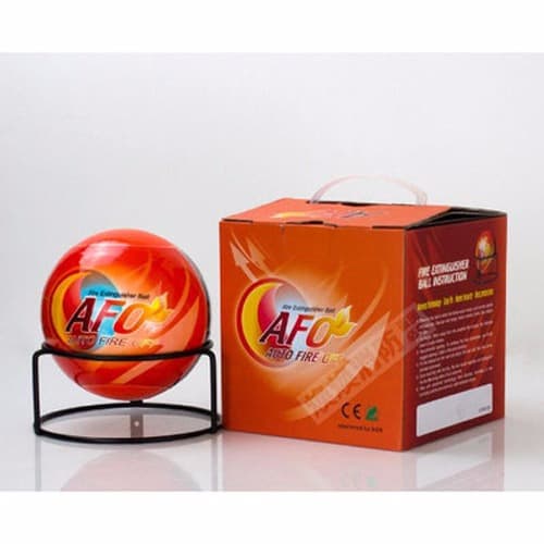 Auto Fire Extinguisher & Alarm Ball - 2 In 1
