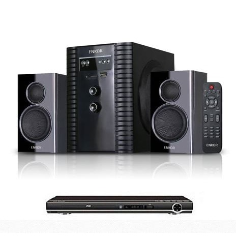 Enkor Home Theater System & DVD Player - R210