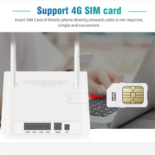 4G/5GWireless WIFI Router LTE 300mbps For All Networks
