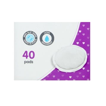 Soft Breast Pads - 40 Per Pack