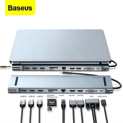 10in1 Multifunctional Docking Station Stand