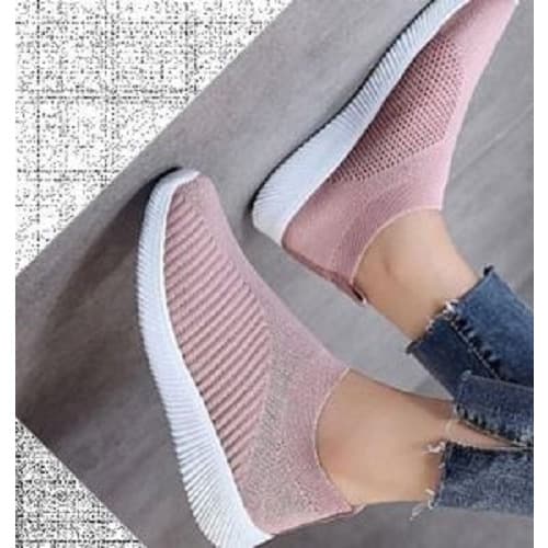 Unisex Breathable Sport Sneakers - Pink