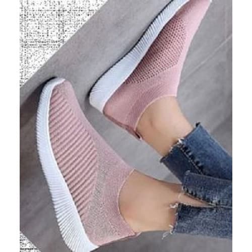 Unisex Breathable Sport Sneakers - Pink