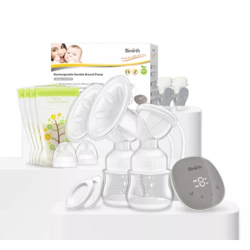 Rechargable Electric Double Breast Pump Set -value Pack