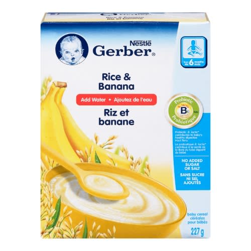 Gerber Rice Cereal-0-6 Months -227g