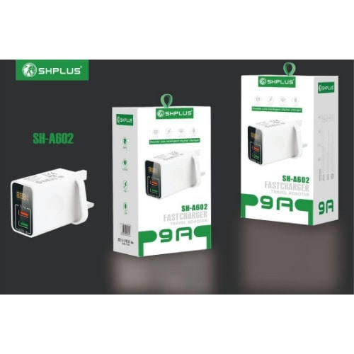 Shplus Double Usb Intelligent Digital Charger