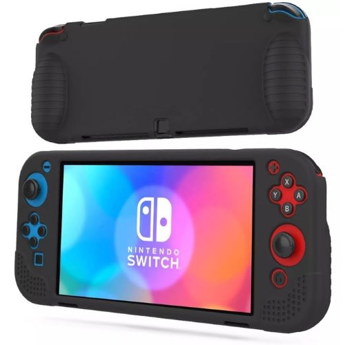 Protective Silicone Case For Nintendo Switch Oled - Ergonomic Grip Handhold