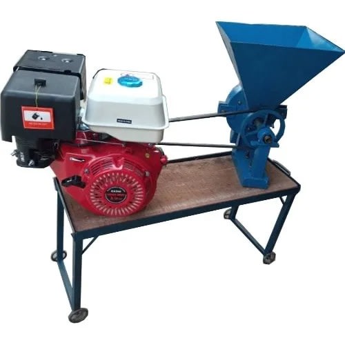 Grinding Mill With Gx 390 Petrol Engine And Big Mill Pan-13hp