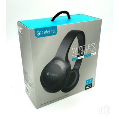 Celebrat - A23 Bluetooth Headphone- Black