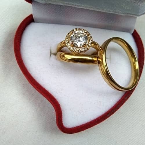 Gg Rommanel Wedding Ring Set