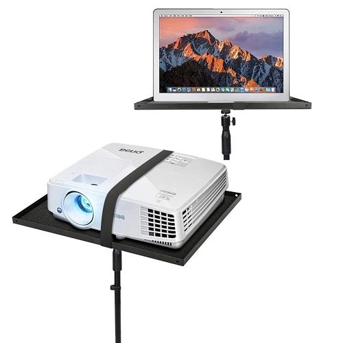 6ft 2m Tripod Stand For Projector Laptop Camera With Tray Holder