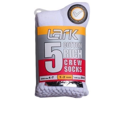 5 In 1 Cotton Rich Socks For Girls