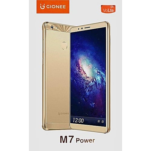 M7 Power - 6.0" - 4GB RAM - 64GB ROM - 4G Dual Sim - 5000mAh - Android 7.1 - Fingerprint - Gold