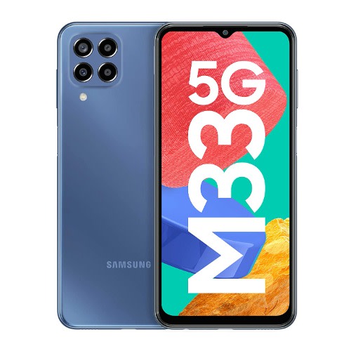 Galaxy M33 5G - 6.6" - 8GB RAM - 128GB ROM - Dual SIM - 50MP - Fingerprint - 5000mAh - Blue