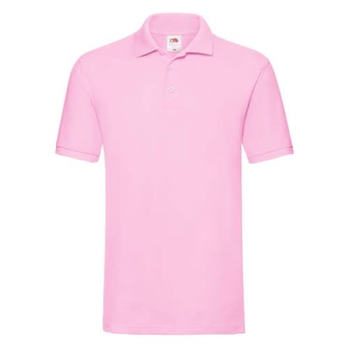 Set Of 2 Short Sleeves Polo Shirts  - Blue And Pink