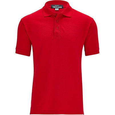 Short Sleeves Polo Shirts  - Yellow, Navy And Red -Set Of 3