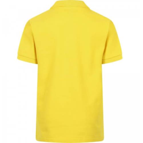Short Sleeves Polo Shirts  - Yellow, Navy And Red -Set Of 3